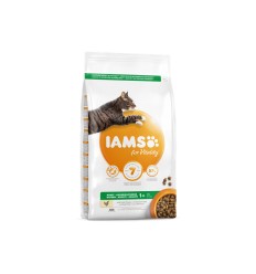 IAMS ADULT CAT CHICKEN 10 KG AR VISTU KAĶIEM