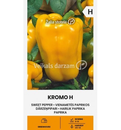 DARZEŅPIPARI KROMO H