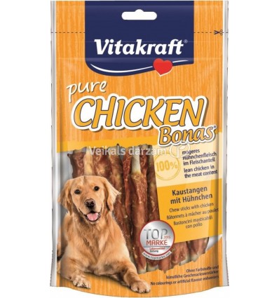 GARDUMS VITAKRAFT CHICKEN BONAS 2337023 80G SUŅIEM