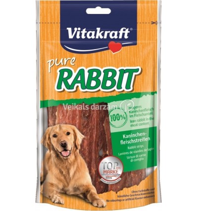 GARDUMI VITAKRAFT RABBIT SLICES 2337014 80G SUŅIEM