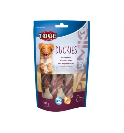 TRIXIE PREMIO DUCKIES 100G GARDUMS SUŅIEM