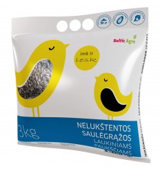 PUTNU BARĪBA (MELNĀS SAULESPUĶU SĒKLAS) 3KG