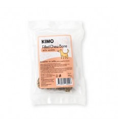 KIMO FILLED CHEW BONE WITH SALMON KĀRUMS SUŅIEM 120G