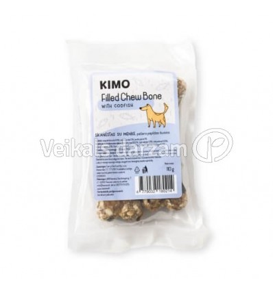 KIMO FILLED CHEW BONE WITH CODFISH KĀRUMS SUŅIEM 110G