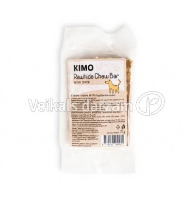 KIMO RAWHIDE CHEW BAR WITH DUCK KĀRUMS SUŅIEM 70G