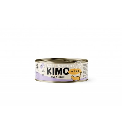 KIMO TUNA&SHRIMP KONSERVI KAĶIEM 70G