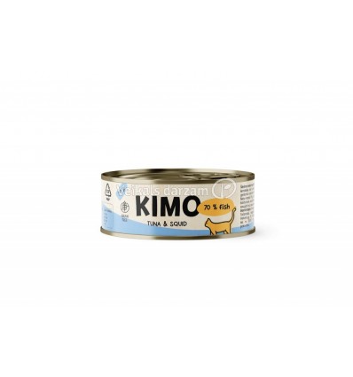 KIMO TUNA&SQUID KONSERVI KAĶIEM 70G