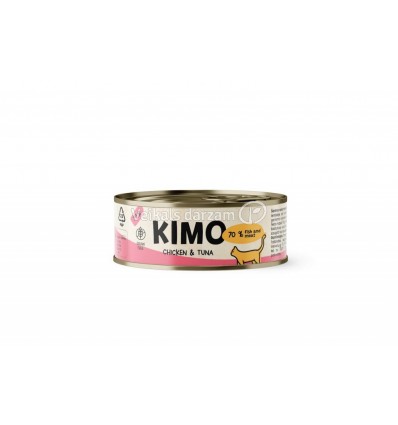 KIMO CHICKEN&TUNA KONSERVI KAĶIEM 70G