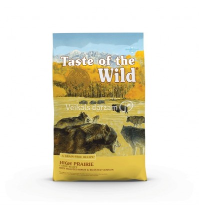 TASTE OF THE WILD HIGH PRAIRIE BISON VENISON 2KG SUŅIEM