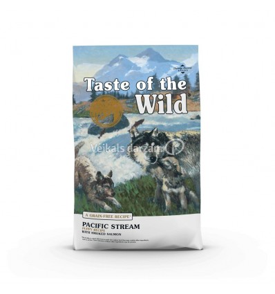 TASTE OF THE WILD PACIFIC STREAM PUPPY SALMON 2KG KUCĒNIEM