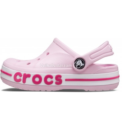 CROCS BAYABAND CLOG KID S 207019 ROZĀ 28