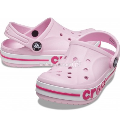 CROCS BAYABAND CLOG KID S 207019 ROZĀ 28