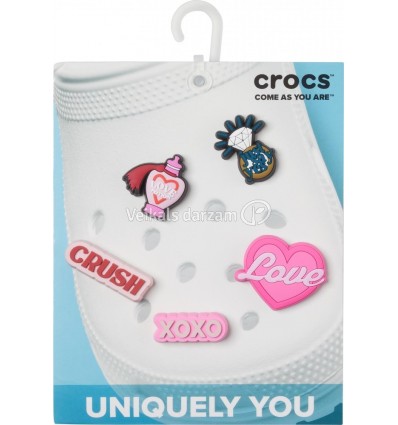 CROCS AKSESUĀRI CRUSH PIN BACKER 5GAB