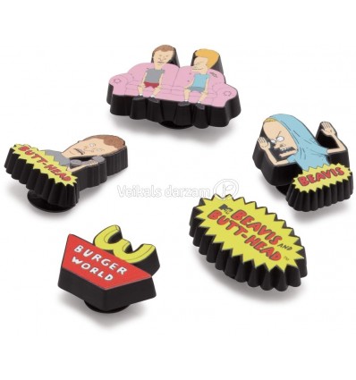 CROCS AKSESUĀRI BEAVIS AND BUTTHEAD 5GAB