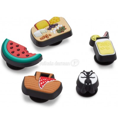 CROCS AKSESUĀRI CUTE PICNIC 5GAB