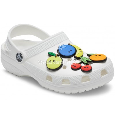 CROCS AKSESUĀRI SMILE FRUIT 5GAB