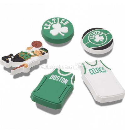 CROCS AKSESUĀRI NBA BOSTON CELTICS 5GAB