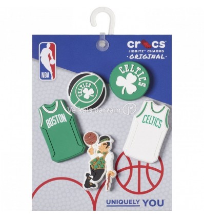 CROCS AKSESUĀRI NBA BOSTON CELTICS 5GAB