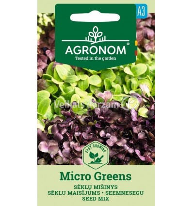 SĒKLU MAISĪJUMS MICRO GREENS