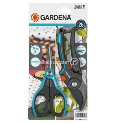 GARDENA KOMPLEKTS DĀRZA ŠĶĒRES + ŠĶĒRES 967949701