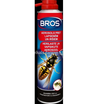 BROS AEROSOLS LAPSENĒM UN IRŠIEM 0,3 L