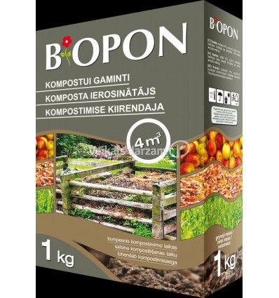 BIOPON KOMPOSTA PAĀTRINĀTĀJS 1 KG