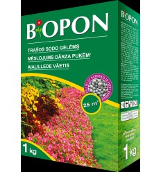 BIOPON GRANULĒTAIS MĒSLOJUMS DĀRZA PUĶĒM 1 KG