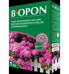 BIOPON GRANULĒTAIS MĒSLOJUMS RODODENDRIEM UN ACĀLIJĀM 1 KG