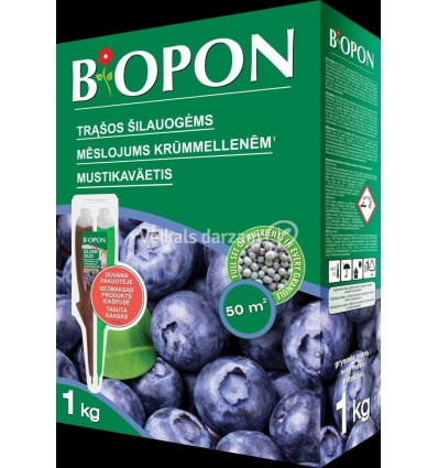 BIOPON GRANULĒTAIS MĒSLOJUMS MELLENĒM 1 KG