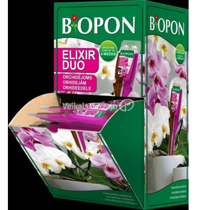 BIOPON ELIKSIRS DUO ORHIDEJĀM – DISPLEJS 0,035 L