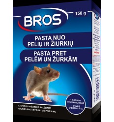 BROS PASTA PRET PELĒM UN ŽURKĀM 0,15 KG