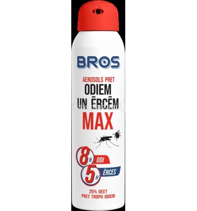 BROS MAX AEROSOLS PRET ODIEM UN ĒRCĒM 0,09 L