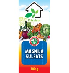 DĀRZIEM MAGNIJA SULFĀTS 0,1 KG