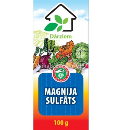 DĀRZIEM MAGNIJA SULFĀTS 0,1 KG