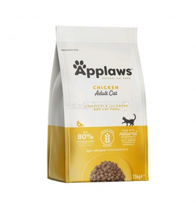 APPLAWS ADULT CHICKEN 7,5 KG KAĶENĒM 4072