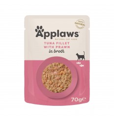 APPLAWS TUNA FILLET WITH PACIFIC PRAWN KONSERVI 70G KAĶIEM 8008ML-A