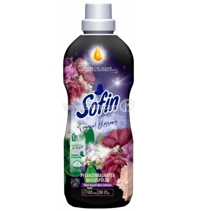 SOFIN AUDUMA MĪKSTINĀTĀJS AR TROPISKO ZIEDU AROMĀTU TROPICAL BLOSSOMS 0,8L