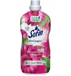 SOFIN AUDUMA MĪKSTINĀTĀJS VEGĀNISKS AR ZIEDU AROMĀTU FLORAL PASSION 1,4L