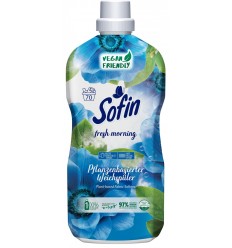 SOFIN VEGĀNISKS AUDUMA MĪKSTINĀTĀJS AR SVAIGU AROMĀTU FRESH MORNING 1,4L