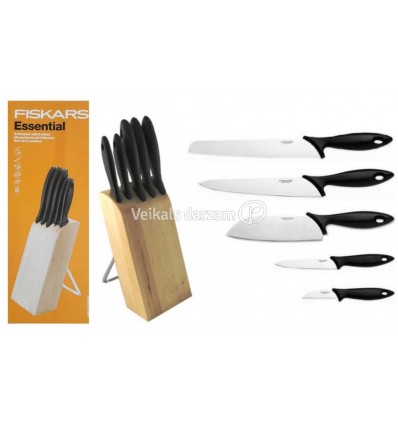 FISKARS NAŽU KOMPLEKTS 1023782